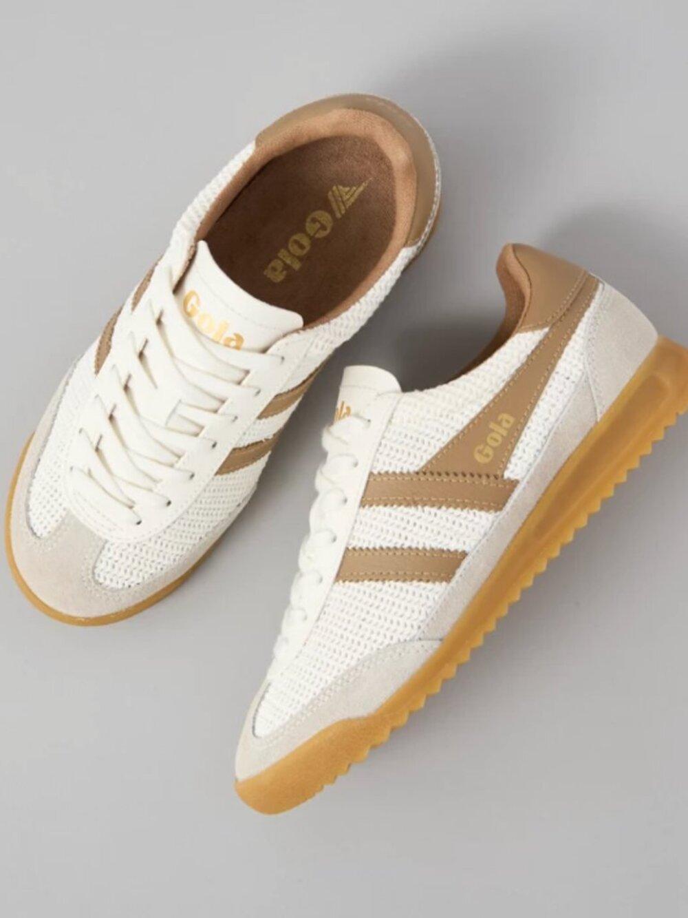 Gola Tornado Zephyr Sneaker - Women's Size 6 - Tan - NEW